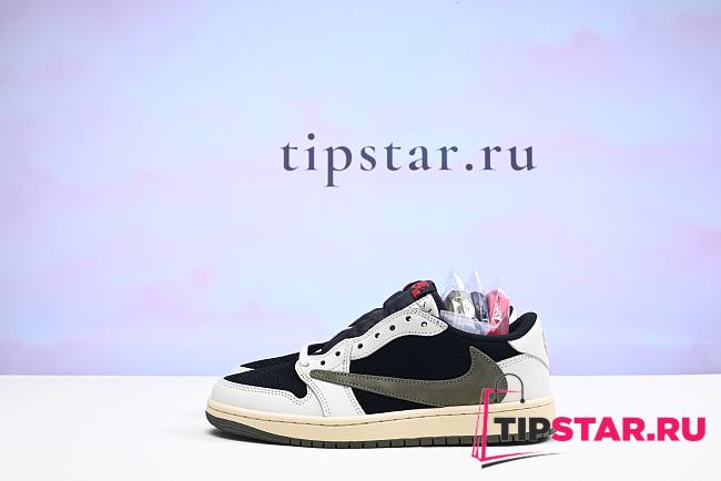 Nike Air Jordan 1 Low Travis Scott Olive - 1