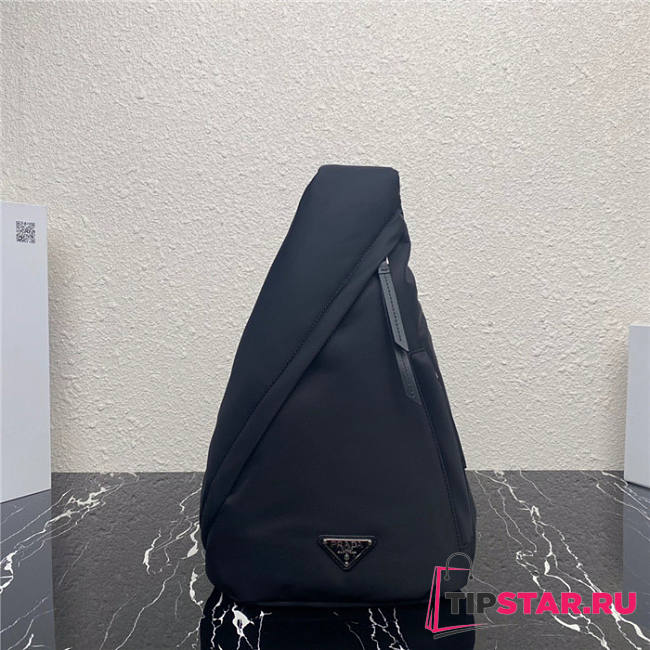 Prada Re-Nylon And Leather Backpack - 1