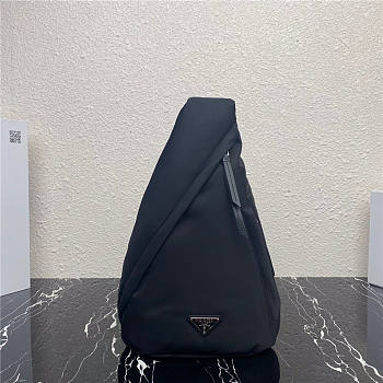 Prada Re-Nylon And Leather Backpack