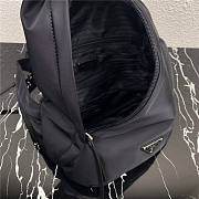 Prada Re-Nylon And Leather Backpack - 5