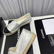 Chanel Silver Loafer - 2