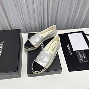 Chanel Silver Loafer - 4
