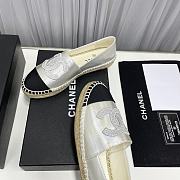 Chanel Silver Loafer - 3