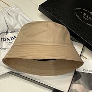 Prada Re-Nylon Bucket Beige Hat - 4
