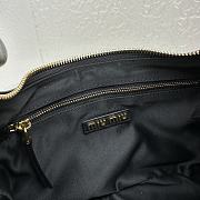 Miumiu Nappa Leather Pocket Bag Black Size 21x6x12 cm - 3