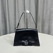 Balenciaga Women's Crush Medium Sling Bag In Black Size 31cm - 1