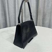 Balenciaga Women's Crush Medium Sling Bag In Black Size 31cm - 5