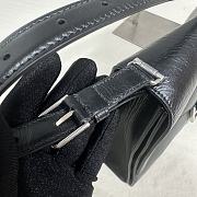 Balenciaga Women's Crush Medium Sling Bag In Black Size 31cm - 2