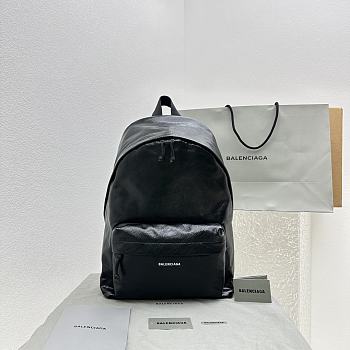 Balenciaga Men's Explorer Backpack In Black Size 47 cm