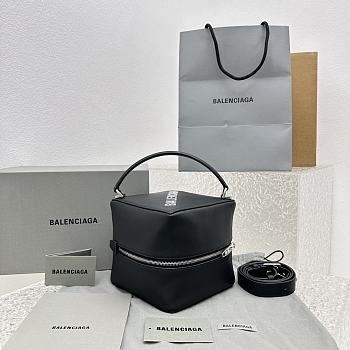 Balenciaga Women's 4x4 Small Bag In Black Size 16cm