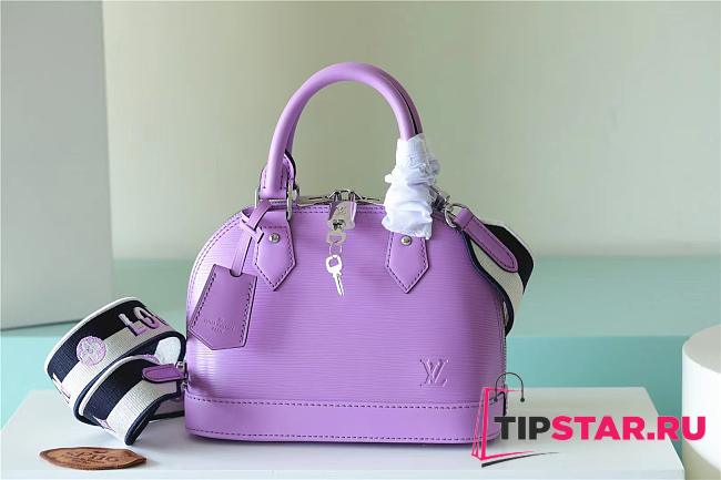 Louis Vuitton M22642 Alma BB Purple Size 23.5 x 17.5 x 11.5 cm - 1