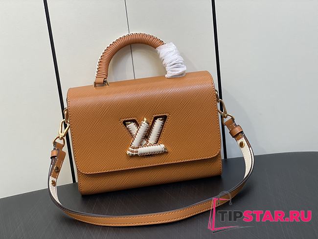 Louis Vuitton M22229 Twist MM Honey Gold Size 23 x 17 x 9.5 cm - 1