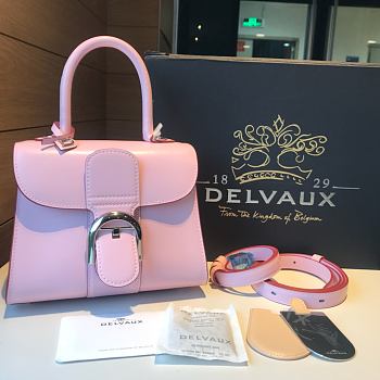 Delvaux Brillant Mini in Box Calf Light Pink Size 20x11x16 cm