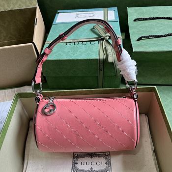 Gucci Blondie Mini Shoulder Bag Style ‎760170 Pink Size 10x18.5x10 cm