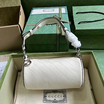 Gucci Blondie Mini Shoulder Bag Style ‎760170 White Size 10x18.5x10 cm