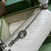 Gucci Blondie Mini Shoulder Bag Style ‎760170 White Size 10x18.5x10 cm - 4