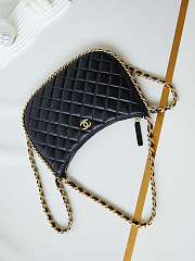 Chanel Large Hobo Bag Black AS4368 Size 18 × 29 × 2 cm - 2