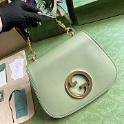 Gucci Blondie Top Handle Bag Light Green 721172 Size 29*22*7cm - 2