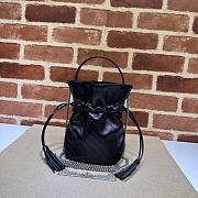 Gucci Blondie Mini Bucket Bag 760313 Black Size 19x 15x 8cm - 2