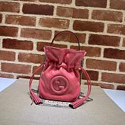 Gucci Blondie Mini Bucket Bag 760313 Pink Size 19x 15x 8cm - 1