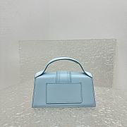 Jacquemus Le Bambino Le Chouchou Small Flap Bag Light Blue Size 17.5x9 cm - 3