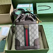  Gucci Ophidia GG Bucket Bag Size 16 x 18 x 5 cm - 1
