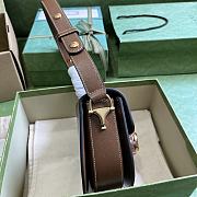 Gucci Horsenbit 1955 Mini Rounded Bag Brown Size 18.5 x 17x 7.5 cm - 2