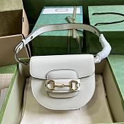 Gucci Horsenbit 1955 Mini Rounded Bag White Size 18.5 x 17x 7.5 cm - 1