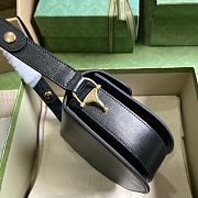 Gucci Horsenbit 1955 Mini Rounded Bag Black Size 18.5 x 17x 7.5 cm - 5