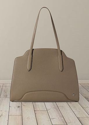 Loro Piana Sesia Bag In Grain Calf Leather Size 28x22x15 cm