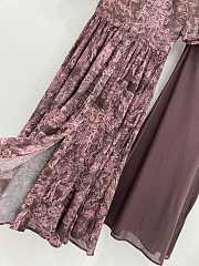 Dioriviera Mid-Length Shirt Dress Gray - 5