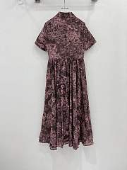 Dioriviera Mid-Length Shirt Dress Gray - 4