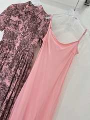 Dioriviera Mid-Length Shirt Dress Pink - 3