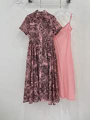 Dioriviera Mid-Length Shirt Dress Pink - 2