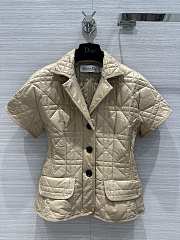 Dior Jacket Beige Cotton Gabardine - 1