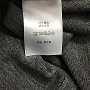 Dior Twin-Set Cashmere Knit Gray/Black - 3