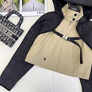 Dior 2-In-1 Peacoat Beige Cotton Gabardine - 3