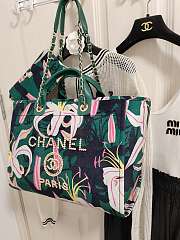 Chanel Large Tote Green & Multicolor A66941 Size 30 × 50 × 22 cm - 5