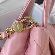 Chanel Mini Shopping Bag Pink AS4416 Size 13 × 19 × 7 cm - 3