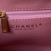 Chanel Mini Shopping Bag Pink AS4416 Size 13 × 19 × 7 cm - 2
