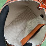 Gucci Jumbo GG Mini Duffle Bag Orange 725292 Size 22x15x12.5 cm - 4