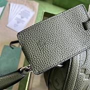 Gucci Jumbo GG Mini Duffle Bag Dark Green 725292 Size 22x15x12.5 cm - 2