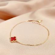 Van Cleef & Arpels Sweet Alhambra Carnelian Bracelet - 1