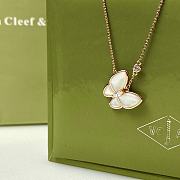 Van Cleef & Arpels Two Butterfly Pendant Rose Gold - 1