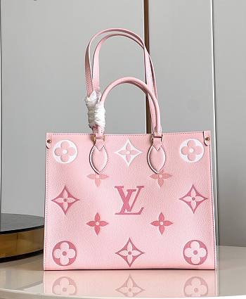 Louis Vuitton M46542 OnTheGo MM Gradient Pink Size 35x27x14cm