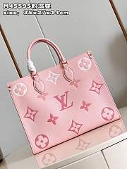 Louis Vuitton M46542 OnTheGo MM Gradient Pink Size 35x27x14cm - 2