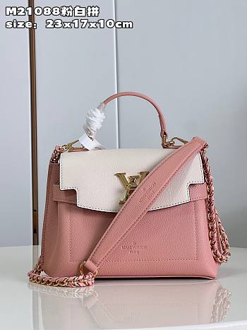 Louis Vuitton M22626 LockMe Ever Mini Pink Rose Size 23x17x10cm