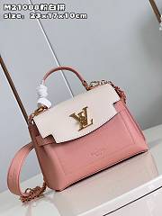 Louis Vuitton M22626 LockMe Ever Mini Pink Rose Size 23x17x10cm - 5