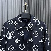 Louis Vuitton Oversized Monogram Accent Coat - 5