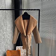 Louis Vuitton 3D Monogram Double-Breasted Wrap Coat - 5